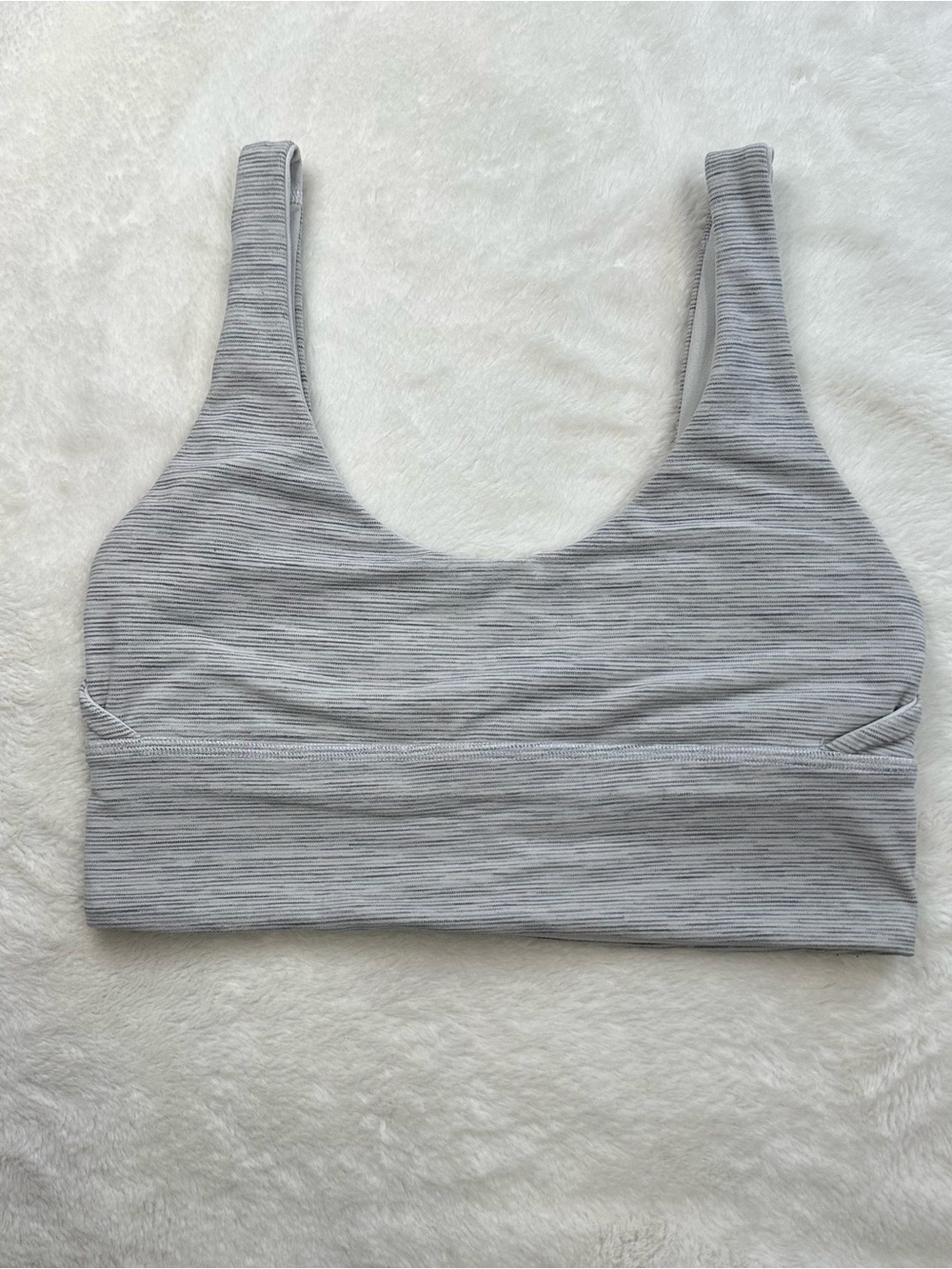 Lululemon Align Reversible Bra *Light Support A/B - White Space Dye - 6